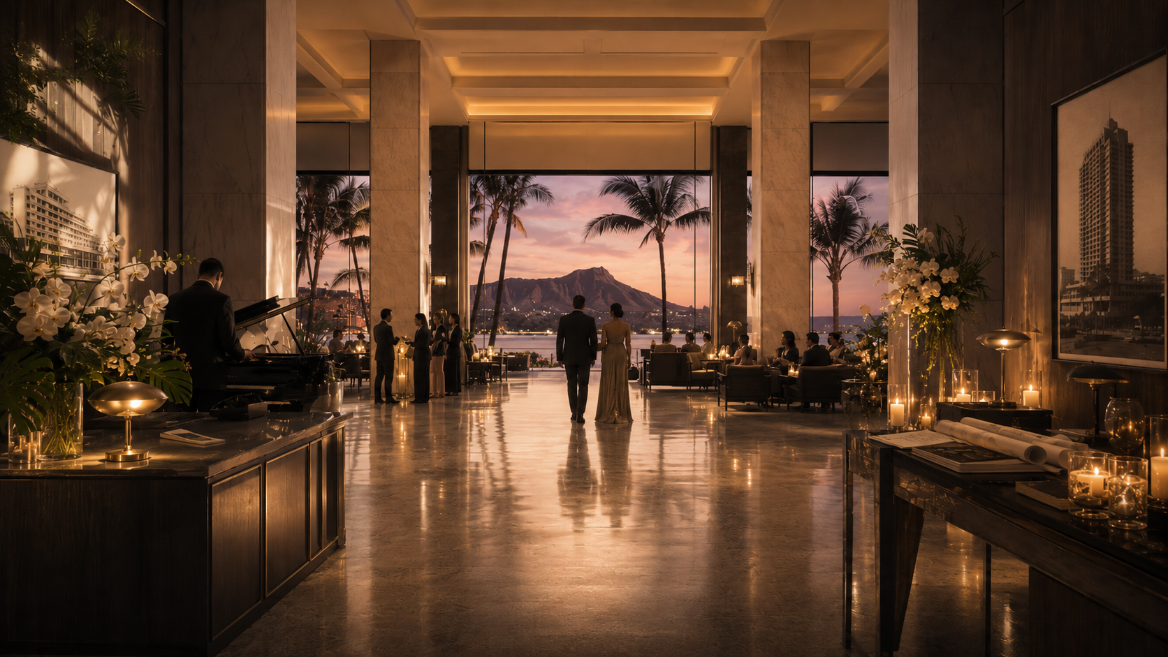 Sunset Arrival at 'Alohilani